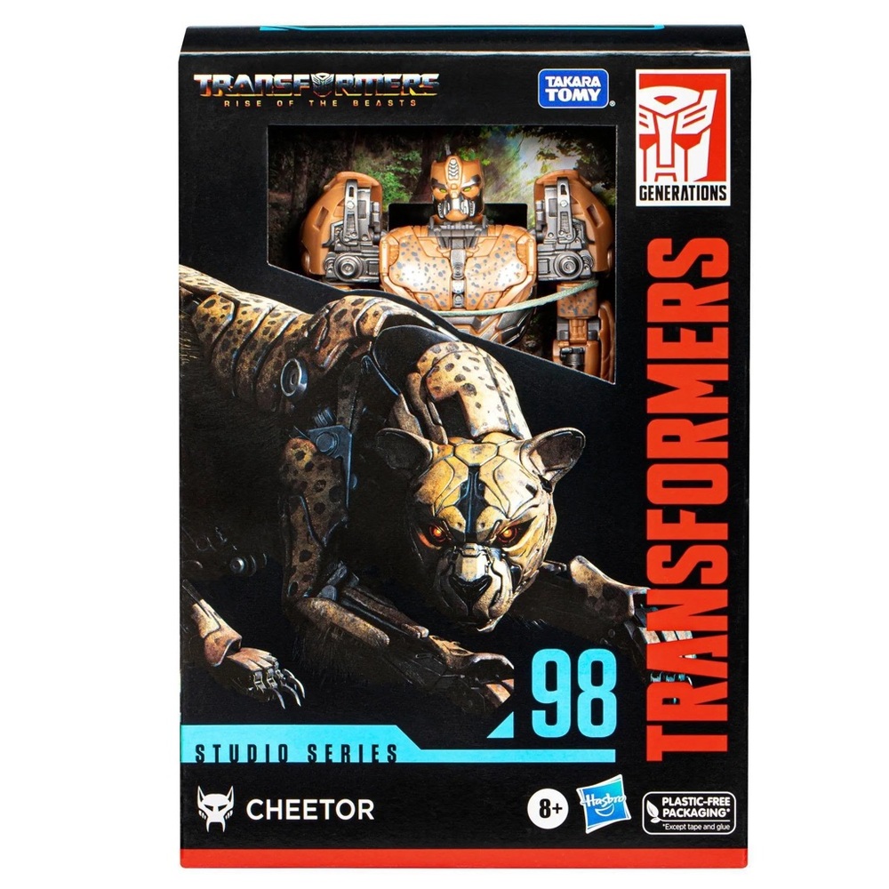 Transformers: Rise of the Beasts Cheetor Studio Series Voyager Class 6.5” Figure